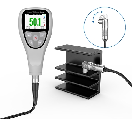 Smooth Operation Powder Coating Thickness Meter For Measuring Flat Surfaces And Pipe Inner Walls