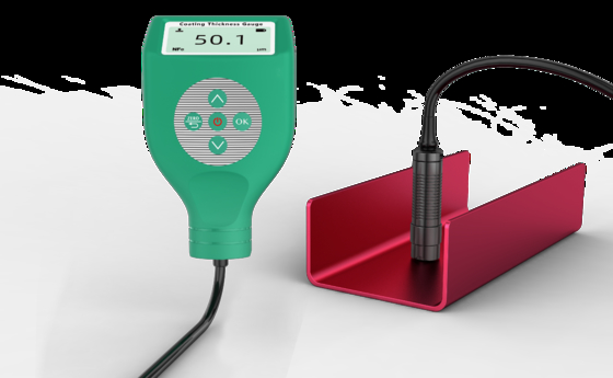 Split Type Coating Thickness Gauge Water Resistant Paint Thickness Measurement