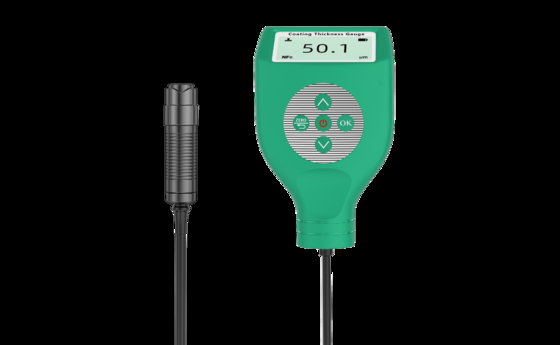 Cylindrical Powder Coating Thickness Meter For Chromium Or Zinc Plating