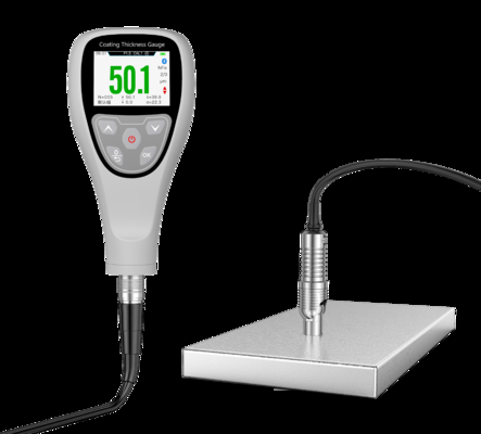 Pipe Surfaces Paint Gauge Thickness Meter With Rotating Probe For Fireproof Coatings